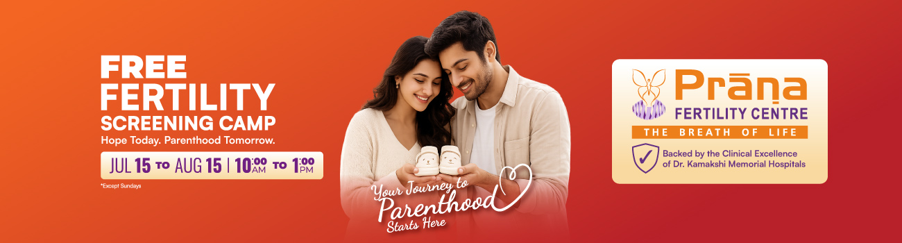 FREE Fertility Screening Camp - July 2026 (Jul 15, 2026 - Aug 15, 2026) - Dr. KMH