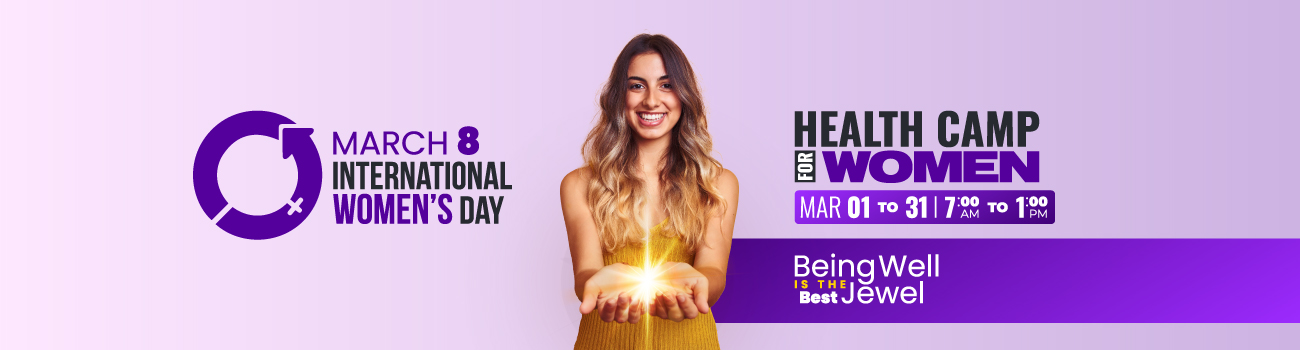 International Womens Day: Preventive Health Camp - Dr. KMH